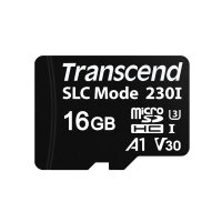 Transcend TS16GUSD230I 16GB microSD, SLC Mode, Wide Temp....