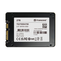 Transcend TS2TSSD470K 2TB, 2.5" SSD, SATA3, 3D TLC...