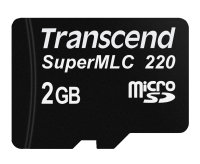Transcend TS2GUSD220I 2GB microSD, SLC mode, Wide Temp. MLC