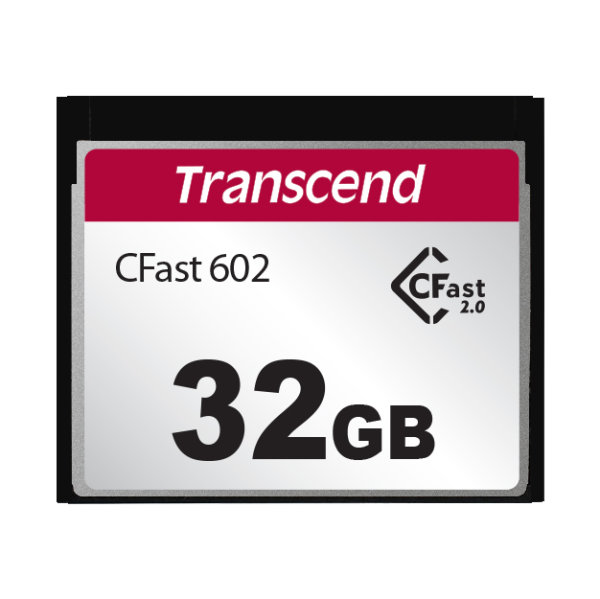 Transcend TS32GCFX602 32GB, CFast Card, SATA3, MLC, WD-15