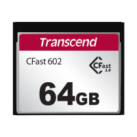 Transcend TS64GCFX602 64GB, CFast Card, SATA3, MLC, WD-15