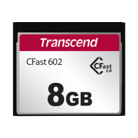 Transcend TS8GCFX602 8GB, CFast Card, SATA3, MLC , WD-15