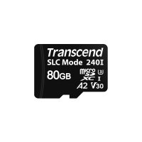 Transcend TS80GUSD240I 80GB microSD,SLC Mode,Wide-Temp. ,...