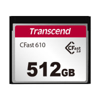 Transcend TS512GCFX610 512GB, CFast Card, SATA3, TLC, BiCS5