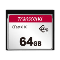 Transcend TS64GCFX610 64GB, CFast Card, SATA3, TLC, BiCS5