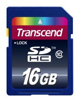 Transcend TS16GSDHC10 16GB SD Card Class10