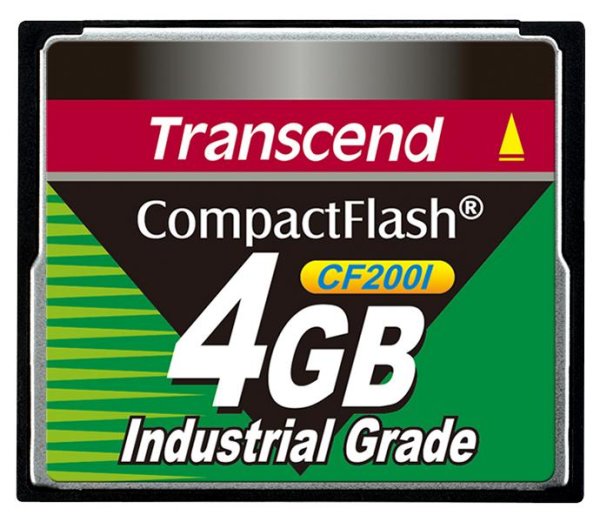 Transcend TS4GCF200I 4GB INDUSTRIAL CF CARD (UDMA5)