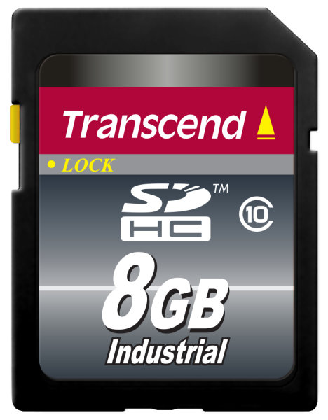 Transcend TS8GSDHC10I 8GB Industrial SDHC Card Class 10