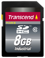 Transcend TS8GSDHC10I 8GB SD Card Class10, MLC, Wide Temp.