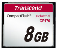 Transcend TS8GCF170 8GB, CF Card, MLC