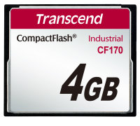 Transcend TS4GCF170 4GB, CF Card, MLC