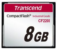 Transcend TS8GCF220I 8GB, CF Card, SLC, Wide Temp.