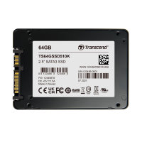 Transcend TS64GSSD510K 64GB, 2.5" SSD, SATA3, SLC mode
