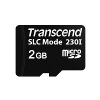 Transcend TS2GUSD230I 2GB microSD, SLC Mode, Wide Temp. TLC